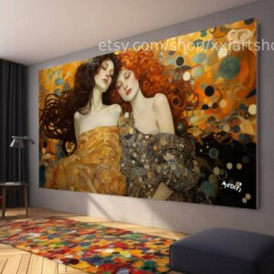 Wandbild auf Leinwand, moderner Kunstdruck für Wohnzimmer und Büro, auf Keilrahmen gespannt oder gerollt #kl109