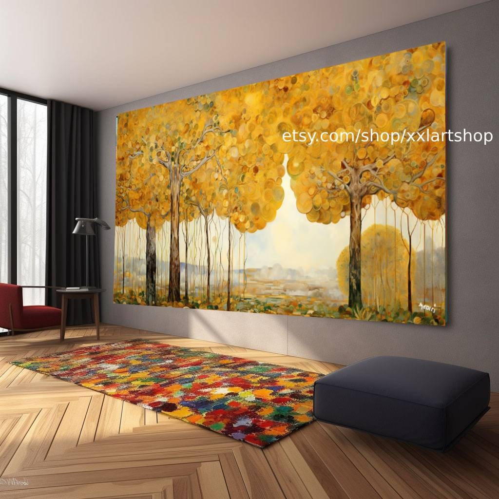 Baum-Natur-Wandbild, Leinwanddruck, modernes Bild für Wohnzimmer und Büro, auf Keilrahmen gespannt oder gerollt #l394
