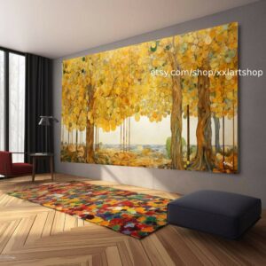 Baum-Natur-Wandbild, Leinwanddruck, modernes Bild für Wohnzimmer und Büro, auf Keilrahmen gespannt oder gerollt #l395
