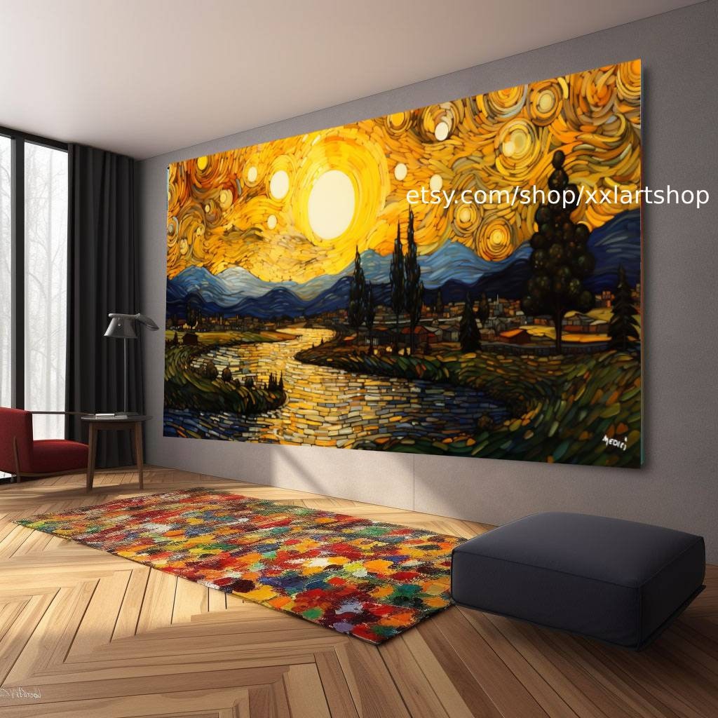 Baum-Natur-Wandbild, Leinwanddruck, modernes Bild für Wohnzimmer und Büro, auf Keilrahmen gespannt oder gerollt #l434