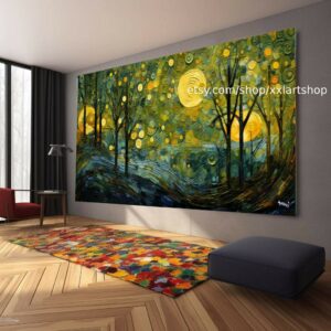Baum-Natur-Wandbild, Leinwanddruck, modernes Bild für Wohnzimmer und Büro, auf Keilrahmen gespannt oder gerollt #l442