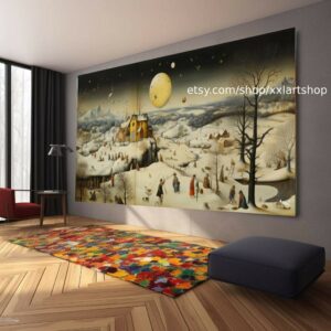Baum-Natur Winter-Wandbild Leinwanddruck Modernes Bild Wohnzimmer Büro auf Keilrahmen gespannt oder gerollt #l515