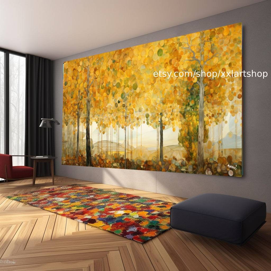 Baum-Natur-Wandbild, Leinwanddruck, modernes Bild für Wohnzimmer und Büro, auf Keilrahmen gespannt oder gerollt #l392