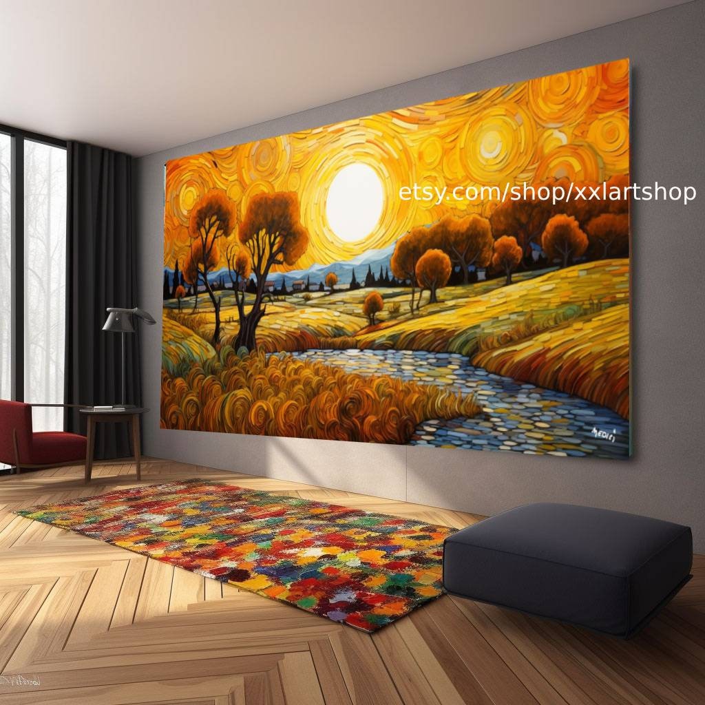 Baum-Natur-Wandbild, Leinwanddruck, modernes Bild für Wohnzimmer und Büro, auf Keilrahmen gespannt oder gerollt #l441