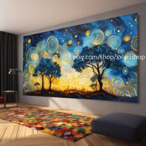 Baum von Vera Medici, Wandkunst im Stil von Gustav Klimt, Leinwanddruck, modernes Bild für Wohnzimmer und Büro, auf Keilrahmen gespannt oder gerollt #tr56
