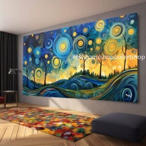Lebensbaum im Stil von Gustav Klimt – Wandbild auf Leinwand, modernes Bild für Wohnzimmer und Büro, auf Keilrahmen gespannt oder gerollt #tr54