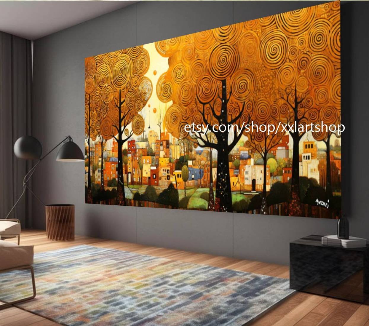 Lebensbaum von Vera Medici – Wandbild auf Leinwand, modernes Bild für Wohnzimmer und Büro, auf Keilrahmen gespannt oder gerollt #tr591
