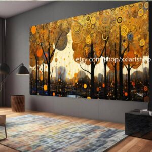 Lebensbaum von Vera Medici – Wandbild auf Leinwand, modernes Bild für Wohnzimmer und Büro, auf Keilrahmen gespannt oder gerollt #tr594