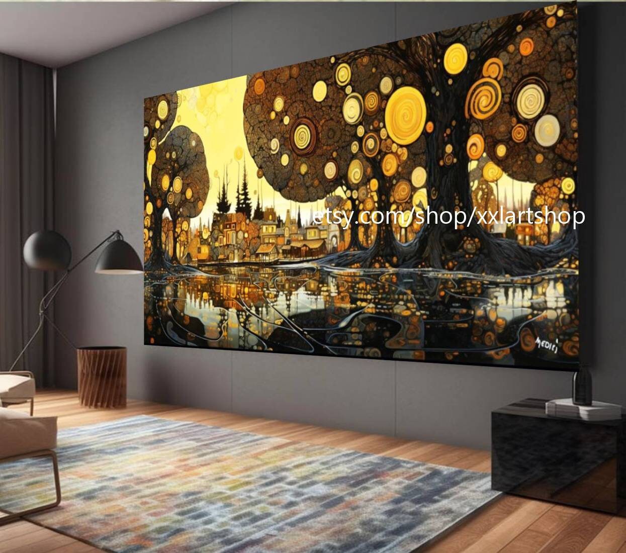 Lebensbaum von Vera Medici – Wandbild auf Leinwand, modernes Bild für Wohnzimmer und Büro, auf Keilrahmen gespannt oder gerollt #tr565