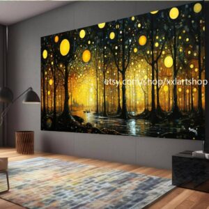Lebensbaum von Vera Medici – Wandbild auf Leinwand, modernes Bild für Wohnzimmer und Büro, auf Keilrahmen gespannt oder gerollt #tr571