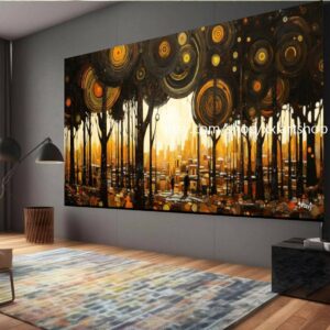 Lebensbaum von Vera Medici – Wandbild auf Leinwand, modernes Bild für Wohnzimmer und Büro, auf Keilrahmen gespannt oder gerollt #tr576