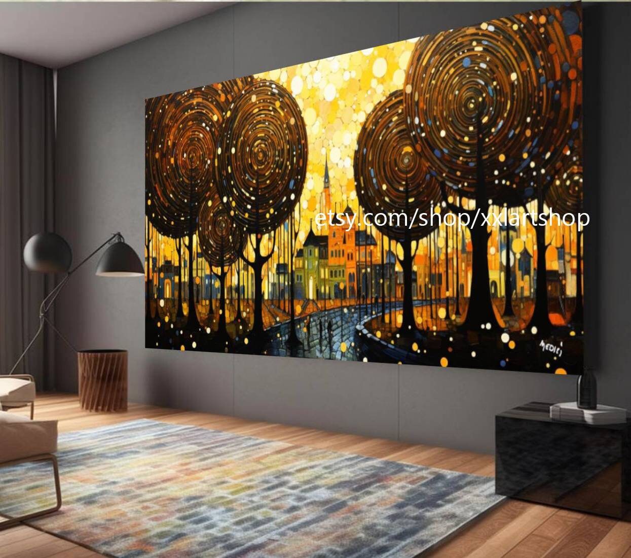 Lebensbaum von Vera Medici – Wandbild auf Leinwand, modernes Bild für Wohnzimmer und Büro, auf Keilrahmen gespannt oder gerollt #tr593