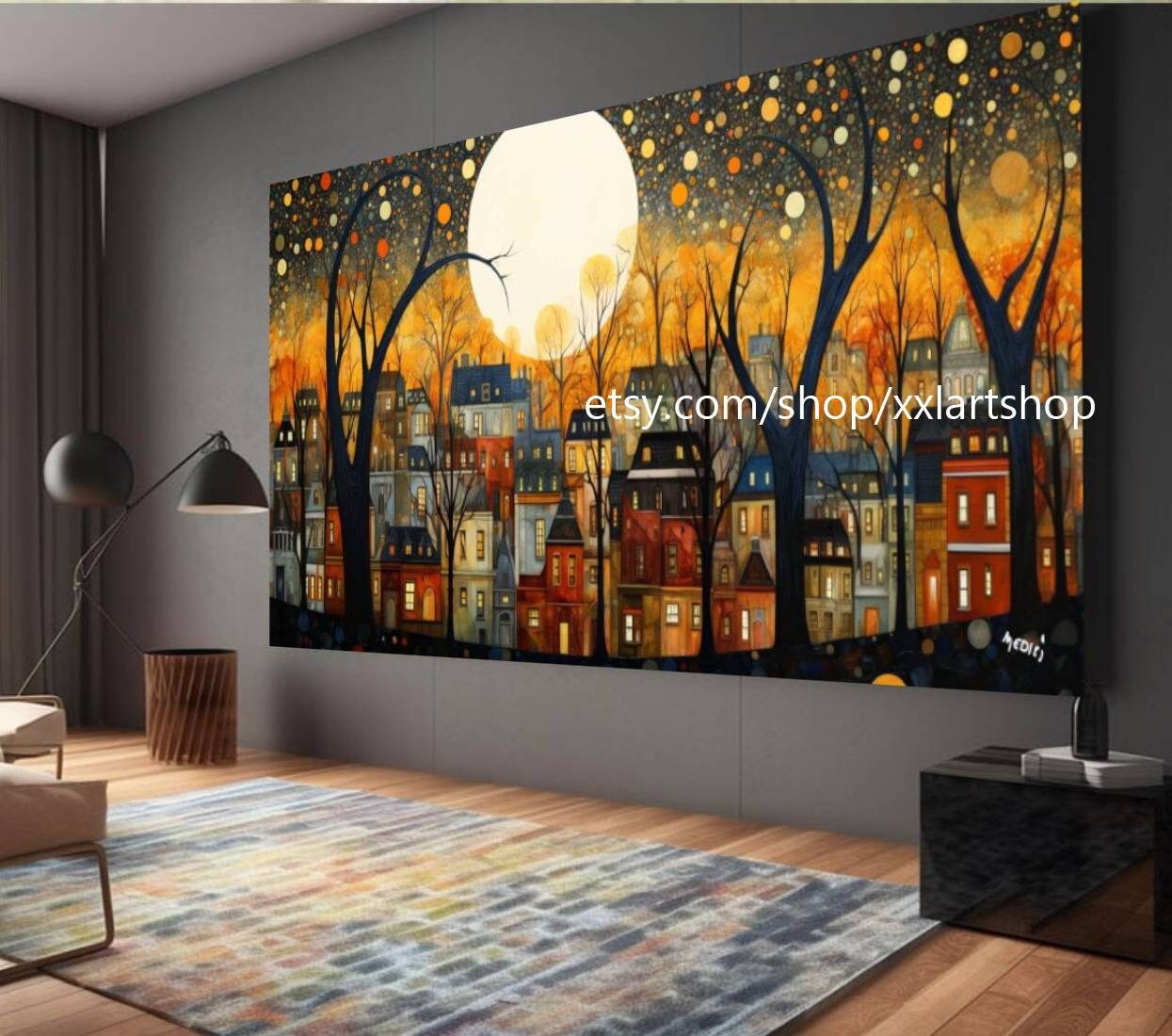 Lebensbaum von Vera Medici – Wandbild auf Leinwand, modernes Bild für Wohnzimmer und Büro, auf Keilrahmen gespannt oder gerollt #tr595