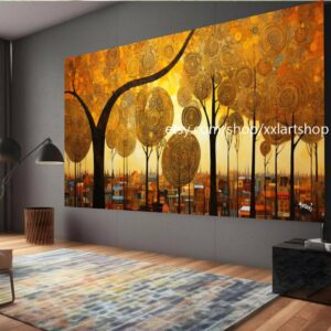 Lebensbaum von Vera Medici – Wandbild auf Leinwand, modernes Bild für Wohnzimmer und Büro, auf Keilrahmen gespannt oder gerollt #tr599