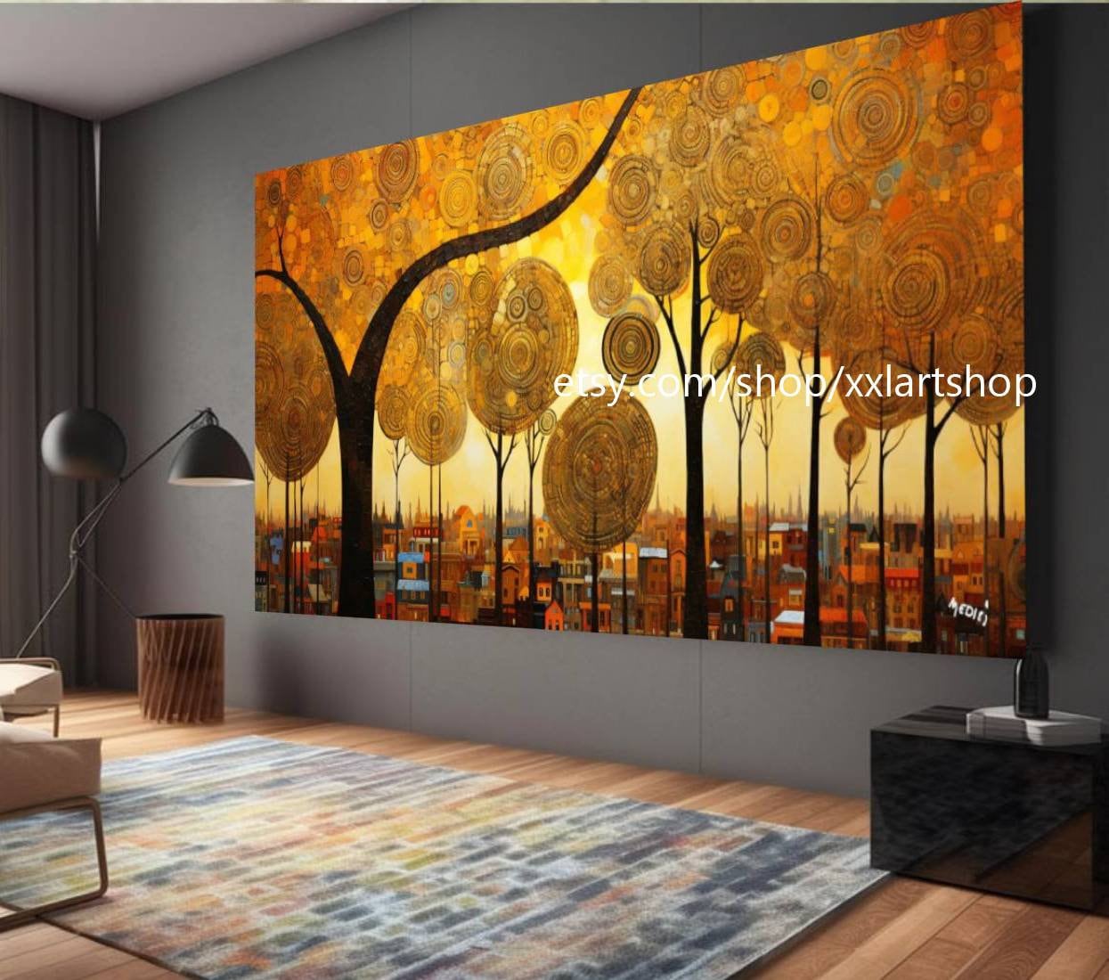 Lebensbaum von Vera Medici – Wandbild auf Leinwand, modernes Bild für Wohnzimmer und Büro, auf Keilrahmen gespannt oder gerollt #tr599