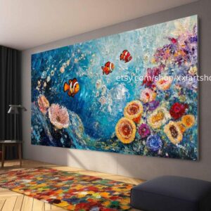 Vera Medici Wandbild auf Leinwand, großes Wandbild, modernes Bild für Wohnzimmer und Büro M4-147