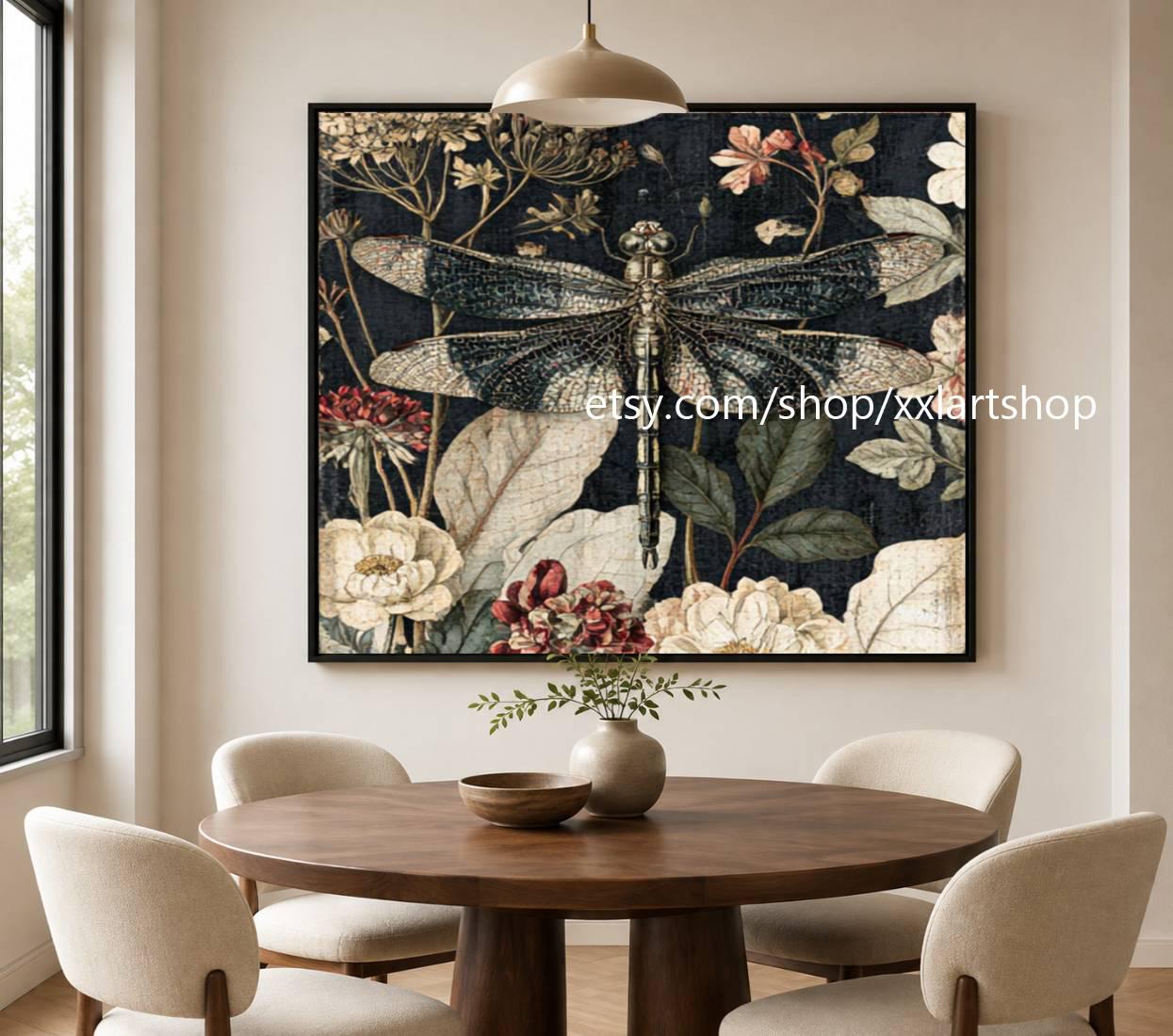 XXLART Landschaftswandbild von Vera Medici, Acryl, handbemalt, auf Keilrahmen, gerollt oder gerahmt, di01 – Bild 10