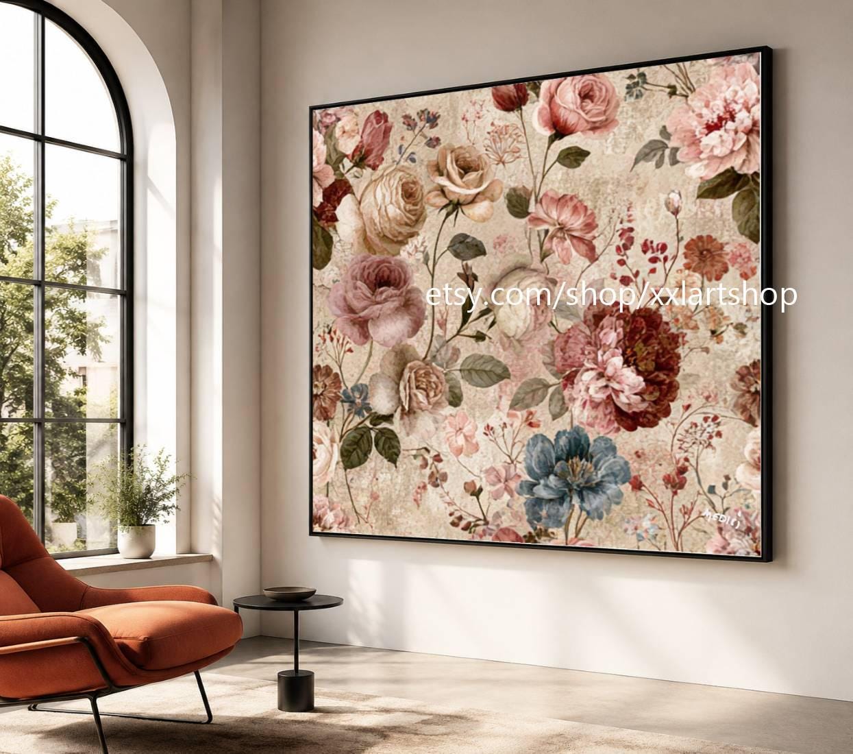 XXLART Landschaftswandbild von Vera Medici, Acryl, handbemalt, auf Keilrahmen, gerollt oder gerahmt, di37 – Bild 9