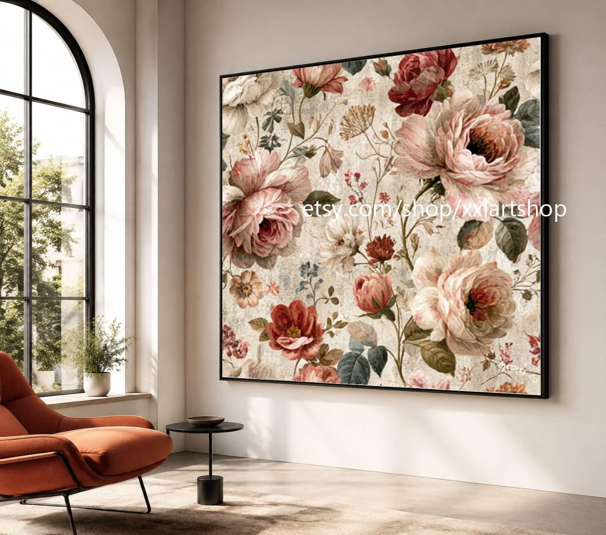 XXLART Landschaftswandbild von Vera Medici, Acryl, handbemalt, auf Keilrahmen, gerollt oder gerahmt, di38 – Bild 9