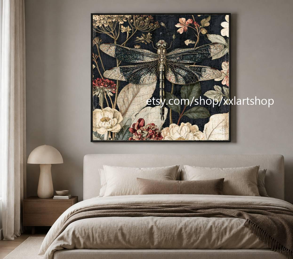 XXLART Landschaftswandbild von Vera Medici, Acryl, handbemalt, auf Keilrahmen, gerollt oder gerahmt, di01 – Bild 9
