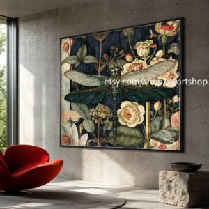 XXLART Landschaftswandbild von Vera Medici, Acryl, handbemalt, auf Keilrahmen, gerollt oder gerahmt, di07