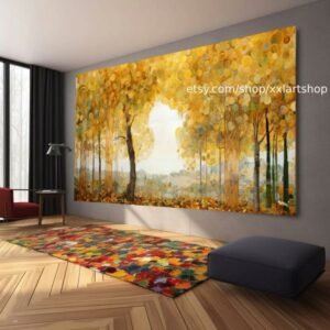 Baum-Natur-Wandbild, Leinwanddruck, modernes Bild für Wohnzimmer und Büro, auf Keilrahmen gespannt oder gerollt #l393
